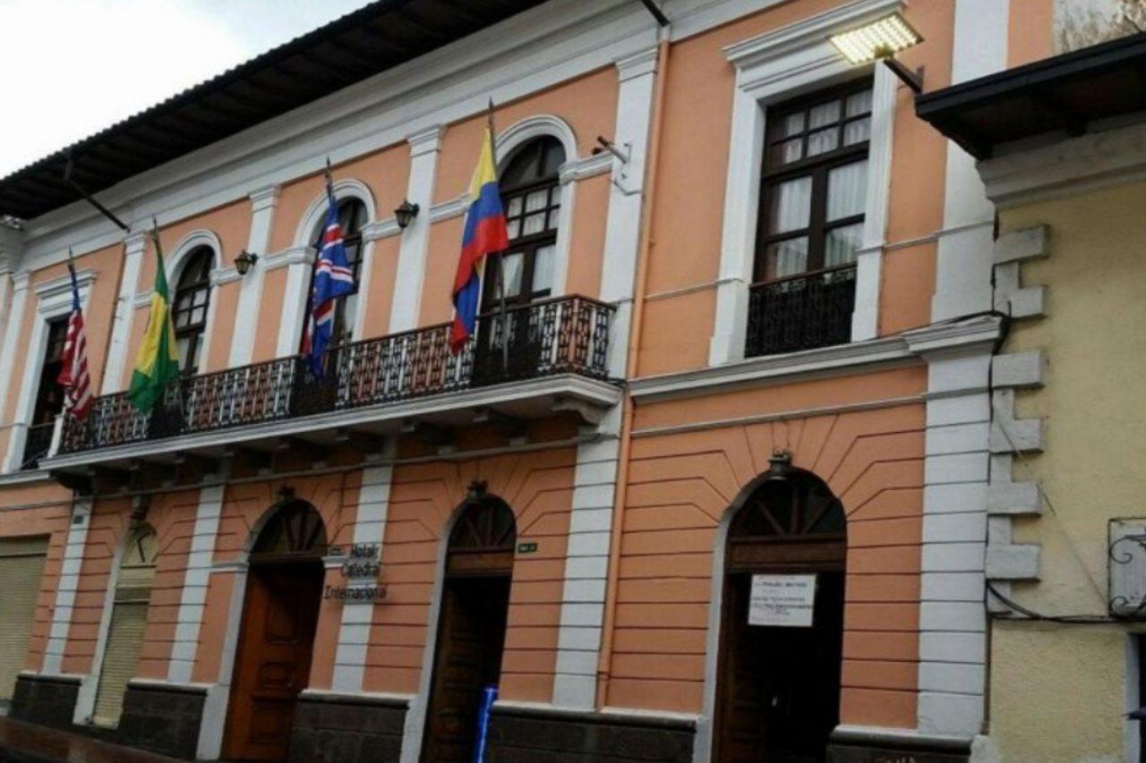 Hotel Catedral Quito Buitenkant foto