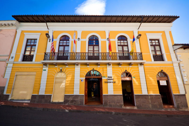 Hotel Catedral Quito Buitenkant foto